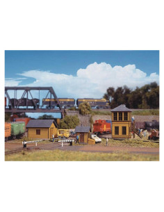 Conjunto de Estructuras Lado de Vía Walthers Escala N - Kit