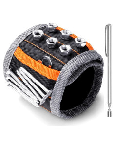 Banda de Muñeca Magnética HORUSDY 2PCS con 10 Imanes Fuertes