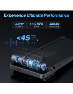 Cinta de Correr WELLFIT con Inclinación Automática 10% 163 kg 2