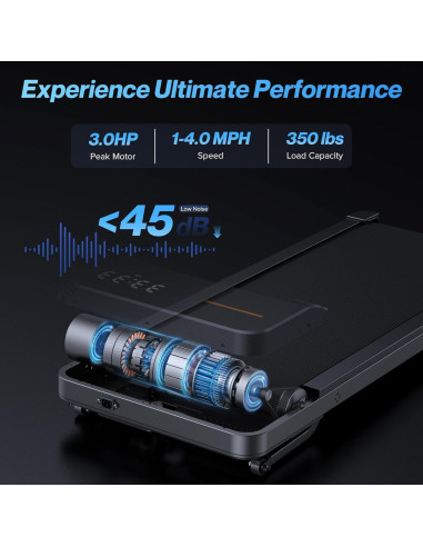 Cinta de Correr WELLFIT con Inclinación Automática 10% 163 kg