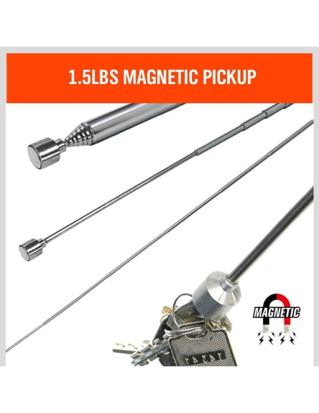 Banda de Muñeca Magnética HORUSDY 2PCS con 10 Imanes Fuertes