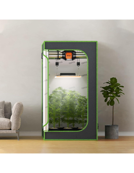 Ventilador de Conducto VEVOR 4" 205 CFM Silencioso con Controlador