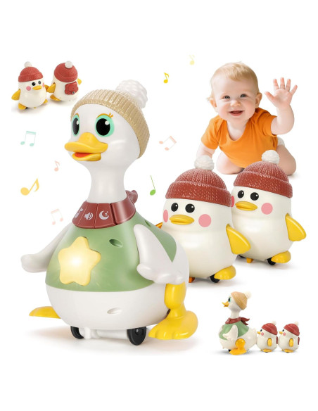 Juguete Interactivo de Patos Hestiasko para Bebés 6-36 Meses