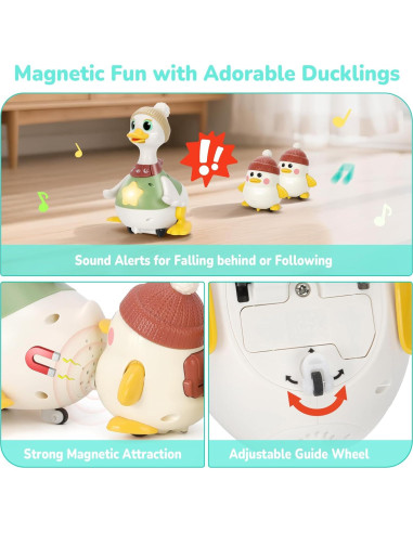 Juguete Interactivo de Patos Hestiasko para Bebés 6-36 Meses