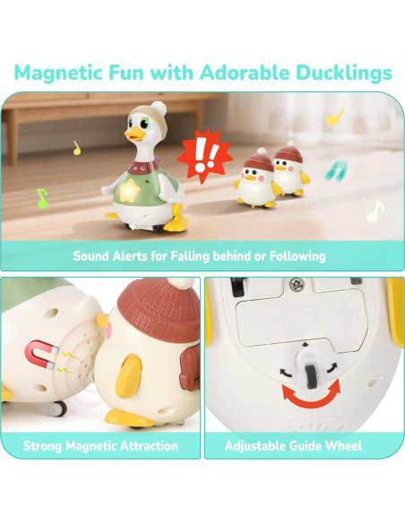 Juguete Interactivo de Patos Hestiasko para Bebés 6-36 Meses