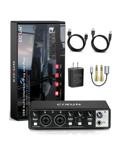 Interfaz de Audio USB-C 2i2 Focusrite 24-bit/192kHz Dual XLR