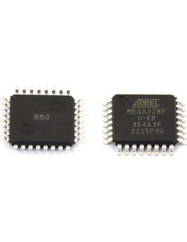 10 Chips ATMEGA328P-AU SMD Microchip 13g 9x8x1cm