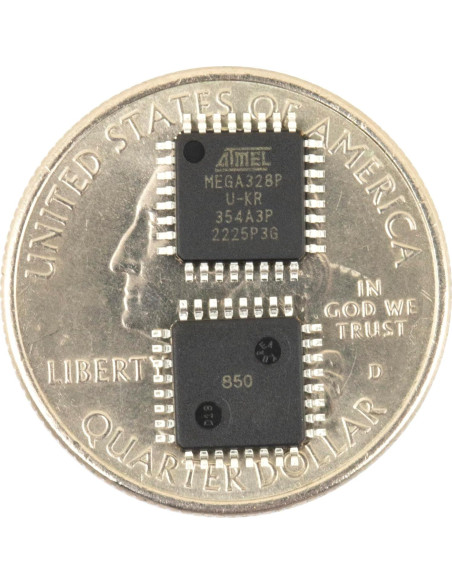 10 Chips ATMEGA328P-AU SMD Microchip 13g 9x8x1cm