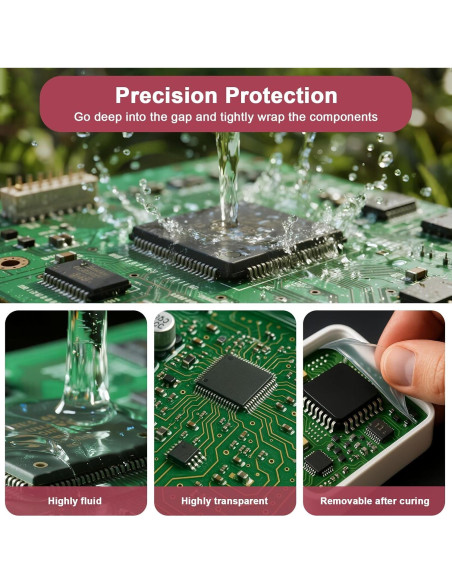 Kit de Recubrimiento Conformal 2x100ml 1DFAUL para Electrónica