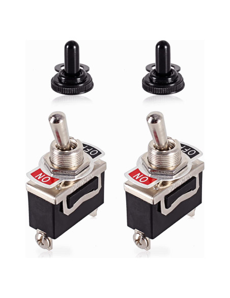 Interruptor de Palanca DMWD 30A 12VDC 2P Negro ON/OFF