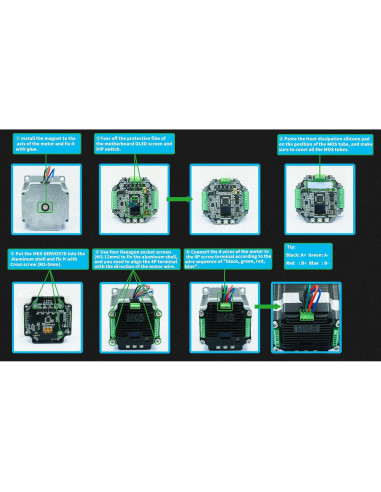 Controlador de Motor Paso a Paso SERVO57D DORUNDEA RS485
