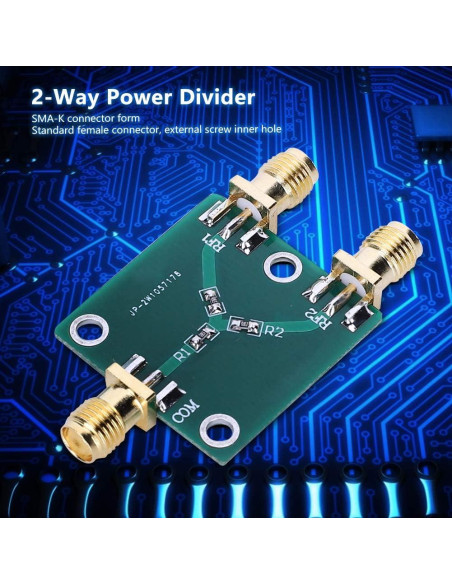 Divisor de Potencia RF 2 Vías SMA-K Eujgoov DC-5G 6dB