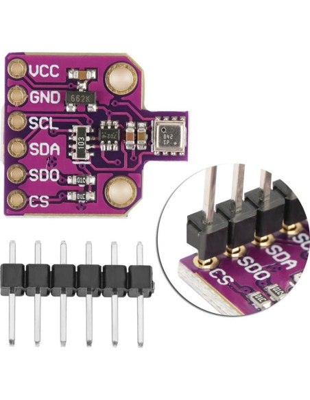 Sensor BME680 CJMCU Placa de Temperatura y Humedad 10g