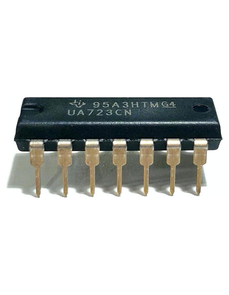 Regulador de Voltaje Ajustable UA723CN STMicroelectronics 2-37V
