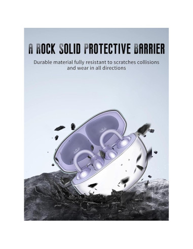 Funda Transparente TPU para Auriculares Honor FreeClip 2