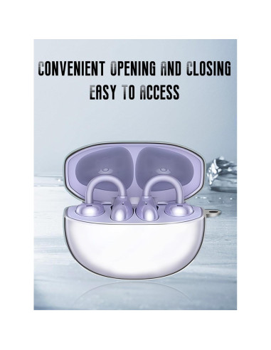 Funda Transparente TPU para Auriculares Honor FreeClip 2