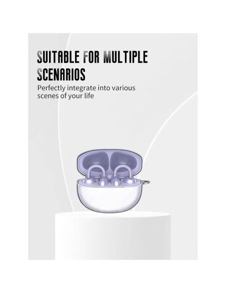 Funda Transparente TPU para Auriculares Honor FreeClip 2