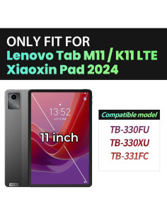 Funda para Lenovo Tab M11 Timecity Rosa 11 Pulgadas con Soporte 2