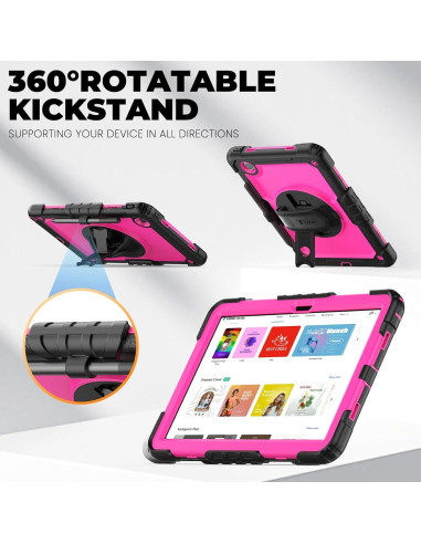 Funda para Lenovo Tab M11 Timecity Rosa 11 Pulgadas con Soporte