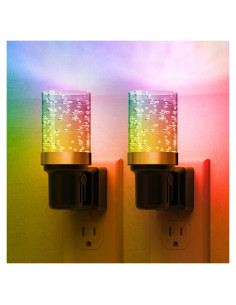 Luz Nocturna LED Regulable LOHAS 2 Paquete RGB con Sensor