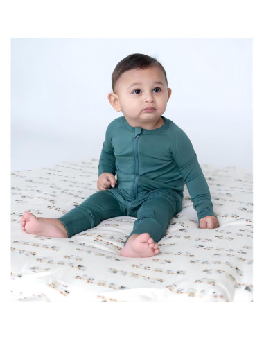 Mono de Manga Larga PurComfy para Bebé 0-3 Meses Rayón Suave