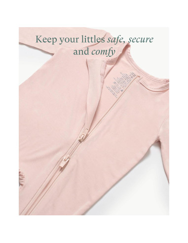 Mono de Manga Larga PurComfy para Bebé 0-3 Meses Rayón Suave