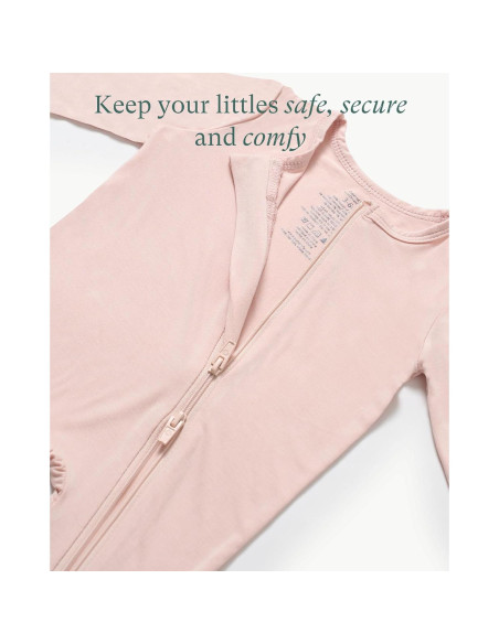 Mono de Manga Larga PurComfy para Bebé 0-3 Meses Rayón Suave