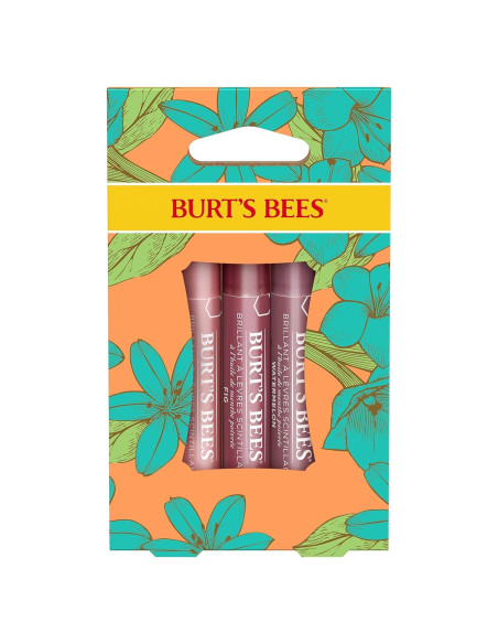 Set de Brillos Labiales Burt's Bees - 3 Tonos Naturales