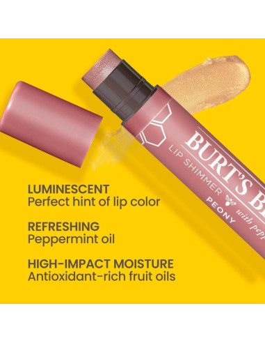 Set de Brillos Labiales Burt's Bees - 3 Tonos Naturales