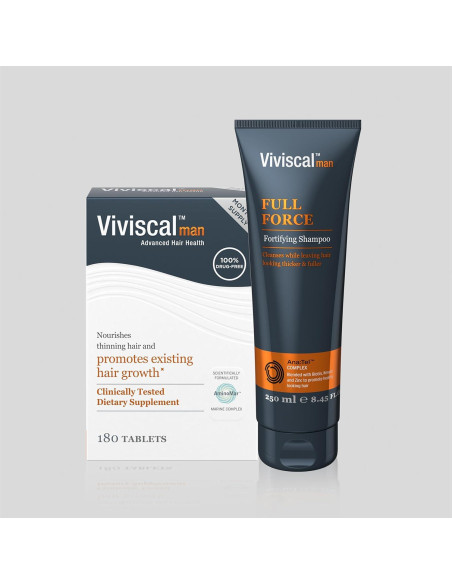Suplemento Crecimiento Cabello Viviscal Hombre 180 Tabletas