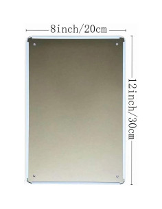 Letrero de Lata Fútbol 20x30 cm - Motivacional para Bar o Jardín 2