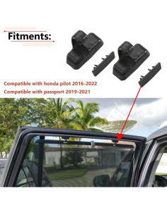 Gancho de Sombra de Ventana RLB-HILON 2PCS para Honda 2