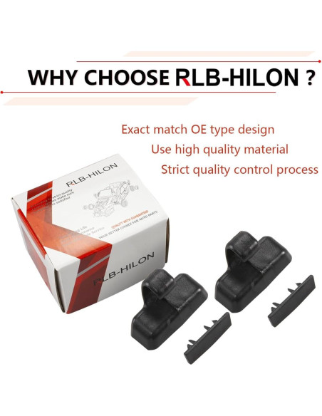 Gancho de Sombra de Ventana RLB-HILON 2PCS para Honda