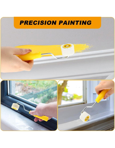 Set de Rodillos Mini y Pincel Velarionna para Pintura de Precisión