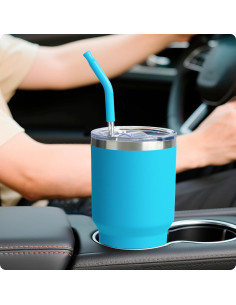 Popotes de Acero Inoxidable Bluwing para Vaso YETI 42 oz - 4 Piezas 2