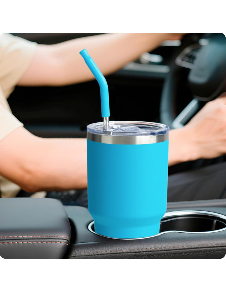 Popotes de Acero Inoxidable Bluwing para Vaso YETI 42 oz - 4 Piezas