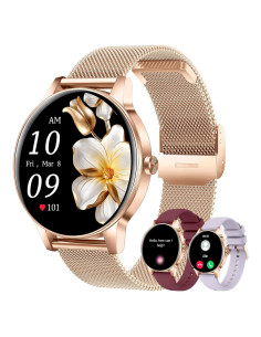 Reloj Inteligente Lefitus Oro Rosa 1.27" HD Fitness IP68