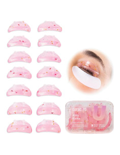 Elevadores de Pestañas Curacoro 14 Piezas Silicona Reutilizables