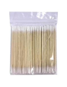 Hisopos de Algodón Desechables Doble Cara Genérico 9x7cm