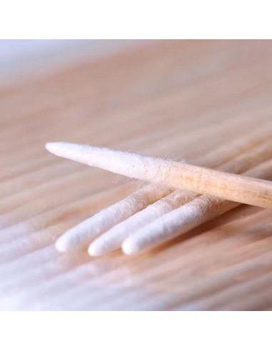 Hisopos de Algodón Desechables Doble Cara Genérico 9x7cm