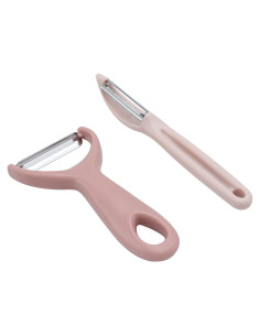 Conjunto de Peladores de Verduras Social Chef 2 Piezas Acero Inoxidable