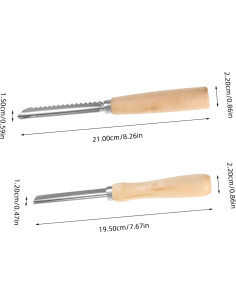 2 Piezas Sacahuesos Manuales VERDANVERSE Acero Inoxidable 2