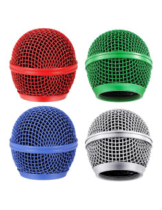 Rejillas de Micrófono Facmogu Beta58A - 4 Piezas Multicolor