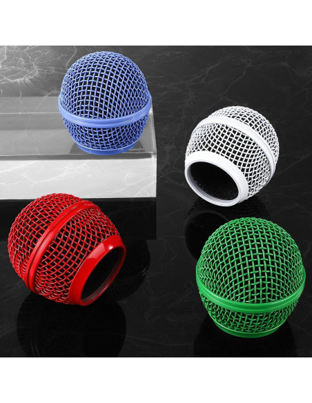 Rejillas de Micrófono Facmogu Beta58A - 4 Piezas Multicolor