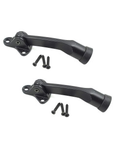 Tope de Puerta PHITUODA KickDown 2 Piezas Negro 12 cm