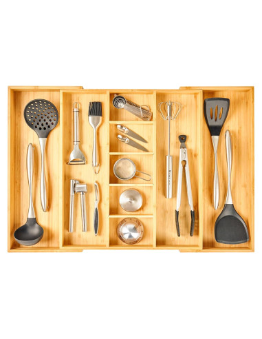 Organizador de Cajón Expandible Umilife para Utensilios 43-71 cm