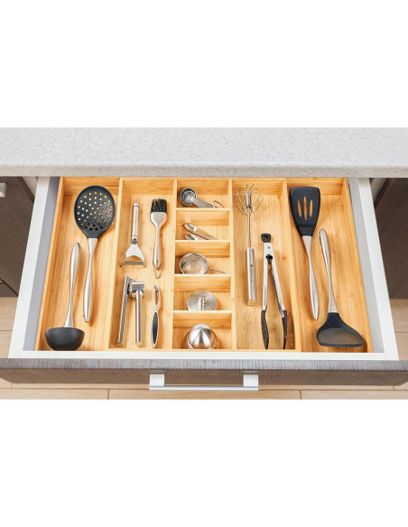 Organizador de Cajón Expandible Umilife para Utensilios 43-71 cm