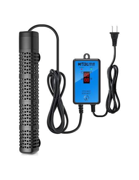Calentador de Acuario HiTauing 300W para 151-284 Litros