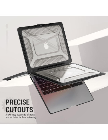 Estuche SEYMAC para MacBook Pro 16" 2021-2024, Negro