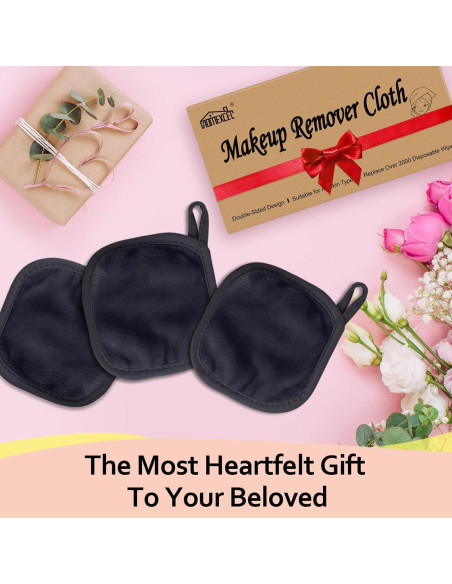 Paquete de 12 Paños Desmaquillantes Reutilizables HOMEXCEL 12.7 cm Negro Paquete de 12 Paños Desmaquillantes Reutilizables HOMEXCEL 12.7 cm Negro